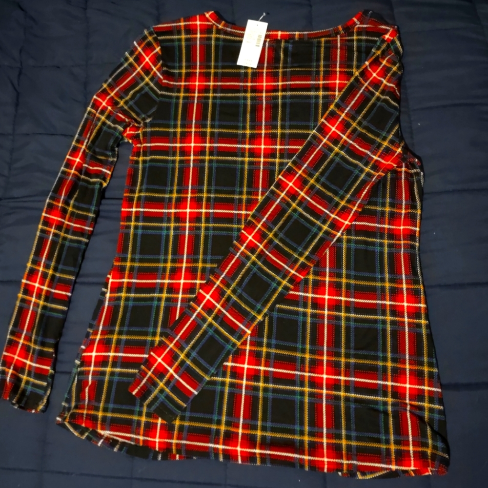 Small Plaid Maurices shirt